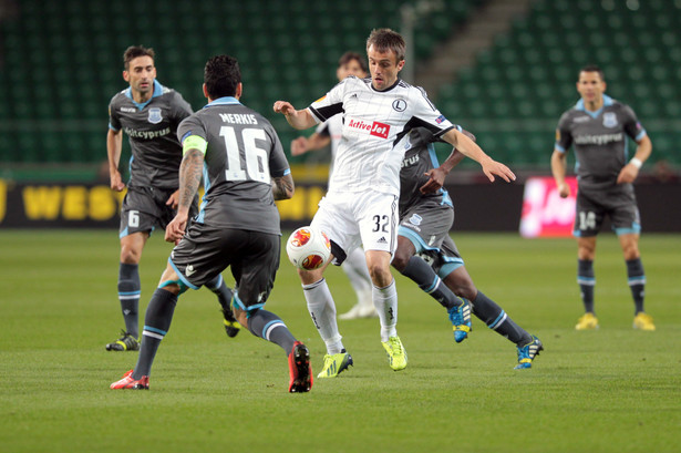 Liga Europy: Porażka Legii. Gol Mierzejewskiego w meczu z Lazio. WIDEO