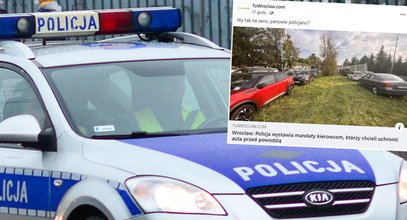 Mandaty za to, że chcieli chronić swoje auta przed powodzią? Policja dementuje