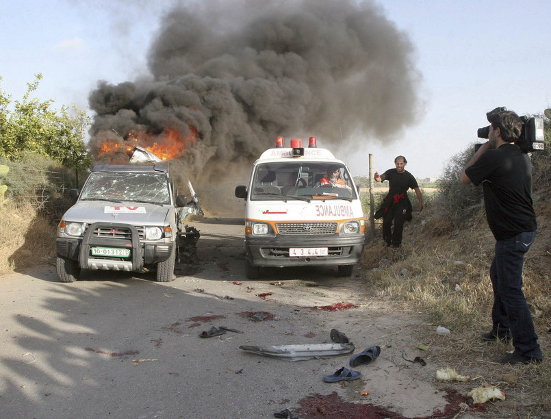 Operator Reutersa zginął w Gazie