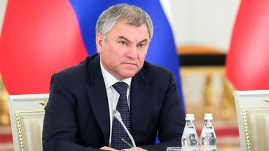 Przewodniczący rosyjskiej Dumy chce zwiększenia kar. Dotyczą "specjalnej operacji wojskowej"