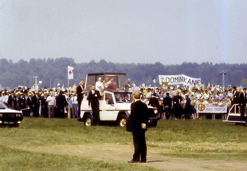 Papież Jan Paweł II w Łodzi