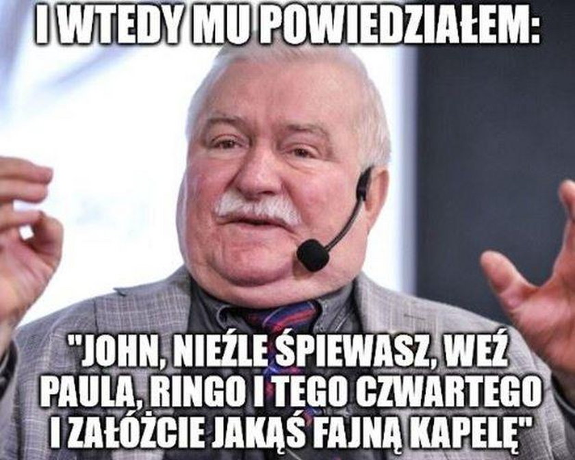 Wałęsa inspirował nawet Boga - zdjęcia