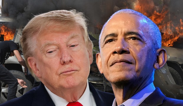 Donald Tramp i Barak Obama 