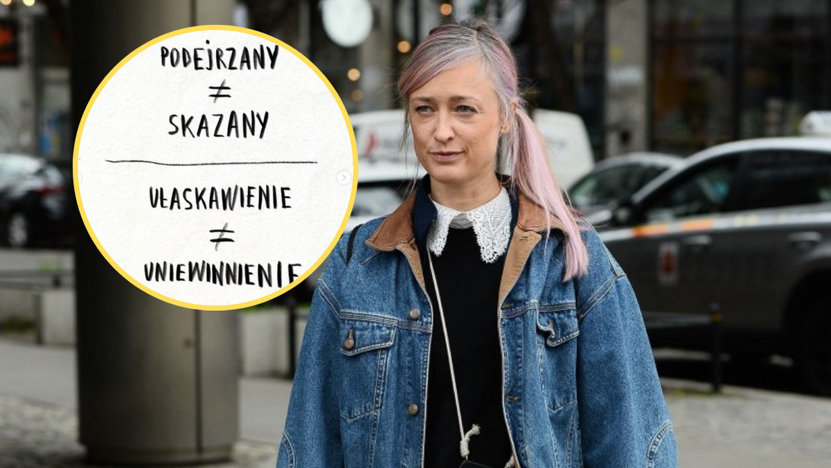 Matylda Damięcka dosadnie komentuje wydarzenia polityczne. Oberwało się Dudzie