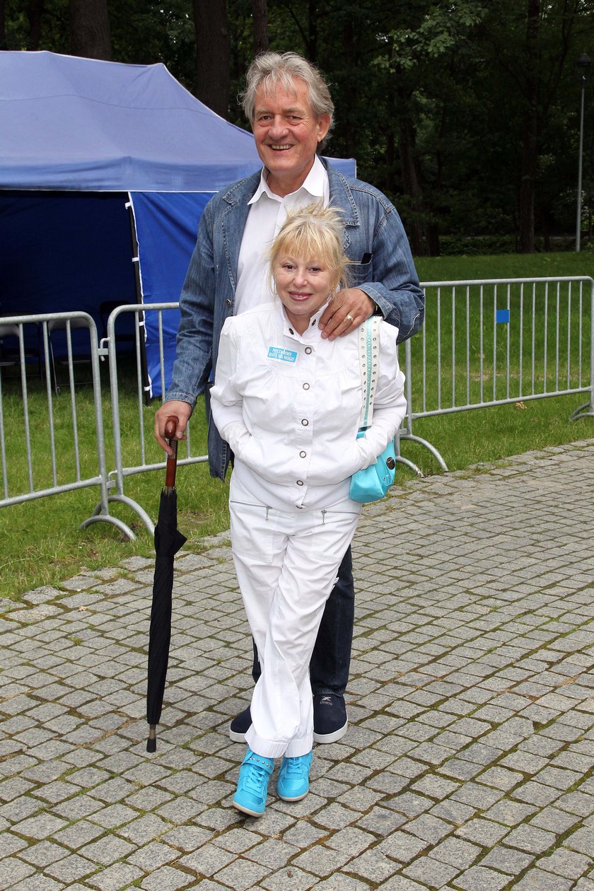 Marek Frąckowiak i Ewa Złotowska