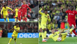 Chukwueze was not good as Liverpool beat Villarreal 2-0 at Anfield