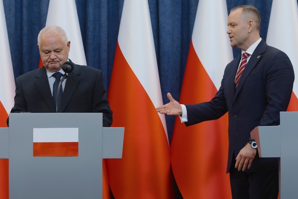Adam Glapiński i Karol Nawrocki