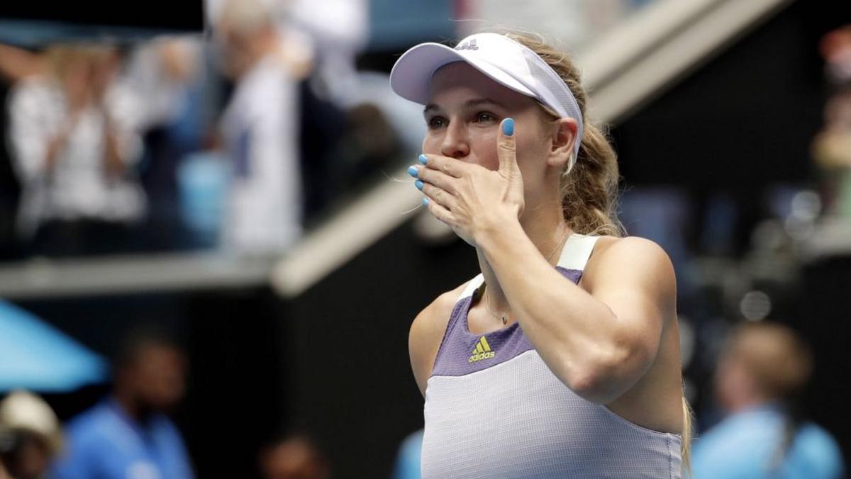 Caroline Wozniacki tenis Dania gra Austrailian Open