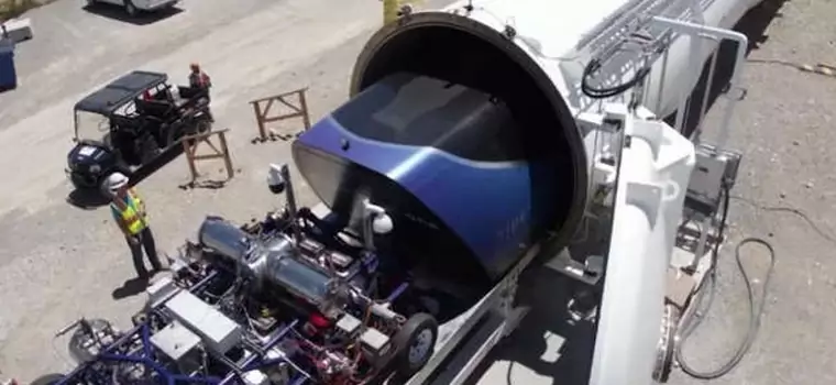 Hyperloop One kończy drugi test z prędkością 310 km/h