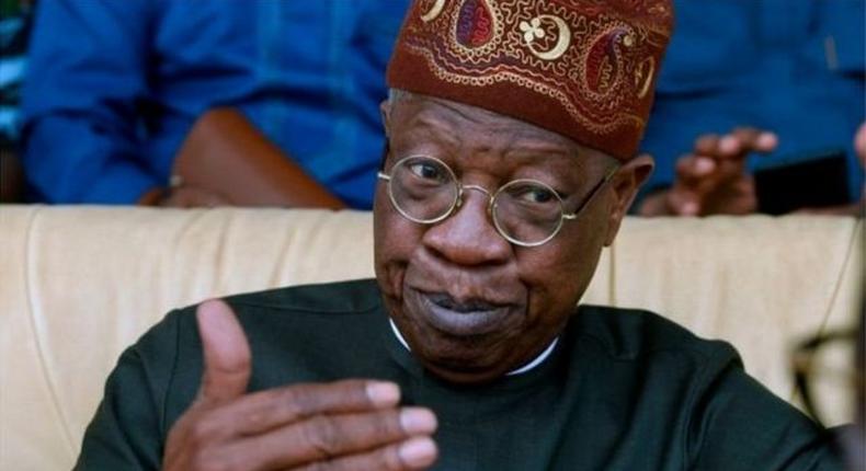 Minister of Information and Culture, Lai Mohammed [BBC via Getty Images]