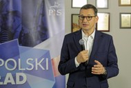 Mateusz Morawiecki promuje Polski Ład  