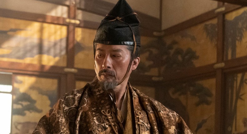 Hiroyuki Sanada as Yoshii Toranaga in the series premiere of Shgun.Katie Yu/FX