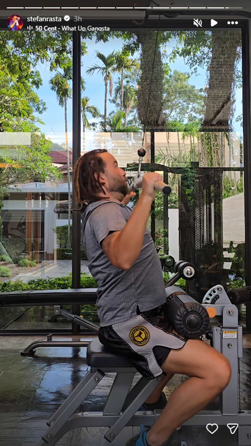 Rasta trenira na Tajlandu