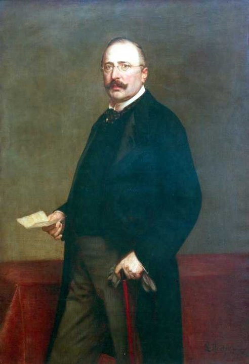 Friedrich Alfred Krupp, obraz Ludwiga Nostera, 1896 r.