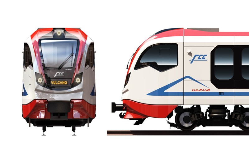 Pierwszy pojazd będzie gotowy w połowie czerwca. Do połowy lipca potrwają testy w Nowym Sączu. Na ich potrzeby powstanie tam  kilkusetmetrowy odcinek wąskiego toru o rozstawie szyn 950 mm (w Polsce jest to 1435 mm). - Wyjazd do Katanii pierwszego pojazdu zaplanowaliśmy na połowę lipca – mówi Michał Zborowski z Newagu, kierownik projektu. - Przekazanie pojazdu odbędzie się w połowie sierpnia. Kolejne dostarczane będą co dwa tygodnie, rozpoczynając od września – zapowiada.
<br><br>
Fot. 2 Pociąg Vulcano - wygląd kabiny