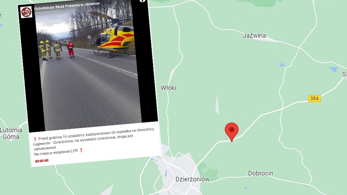 Tragiczny wypadek koło Dzierżoniowa. Nie żyją trzy osoby