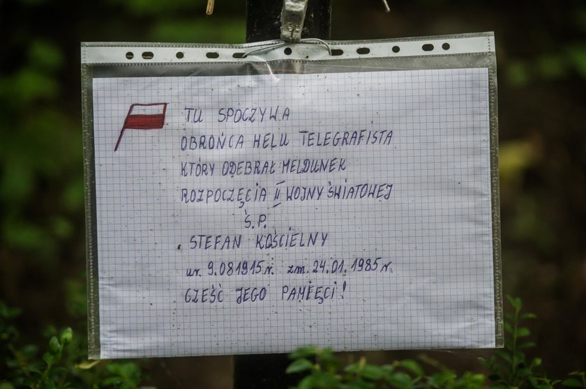 „tablica" upamiętniająca żołnierza