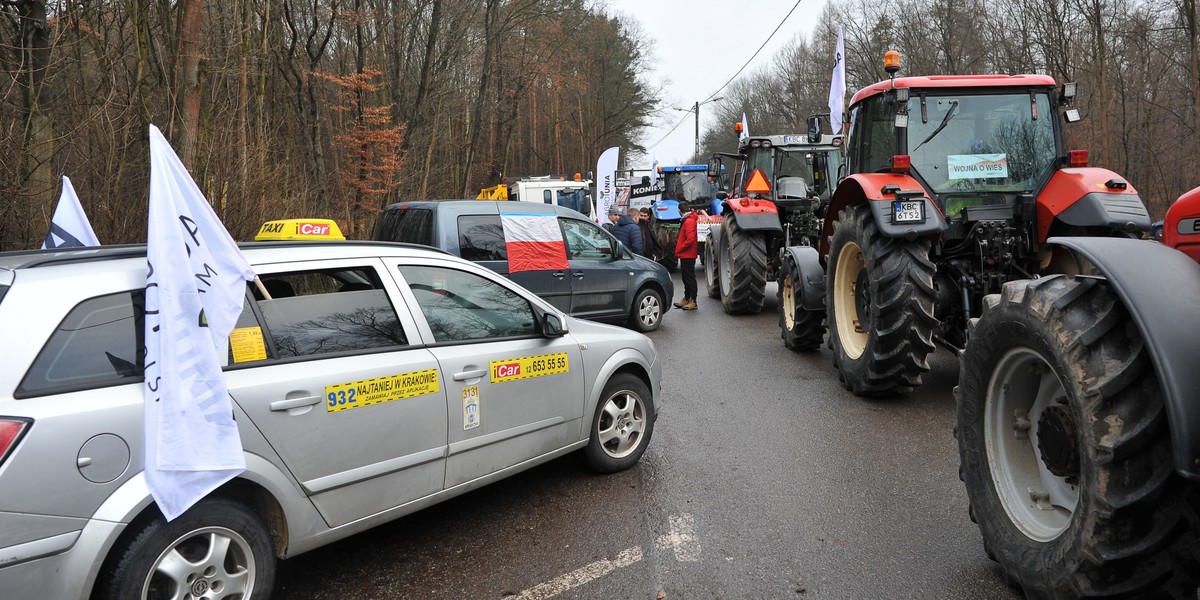 Agrounia kolejny raz ruszyła protestować