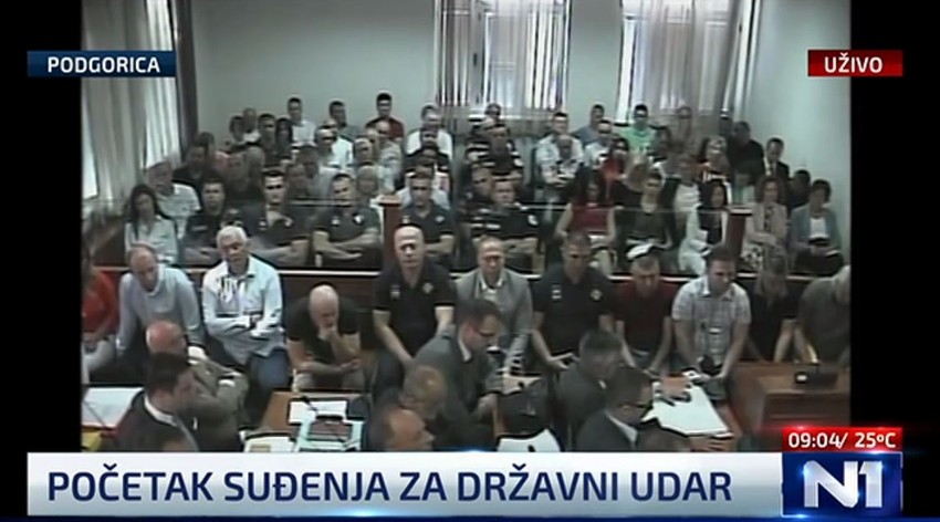 Omogućen je TV prenos iz sudnice u Podgorici