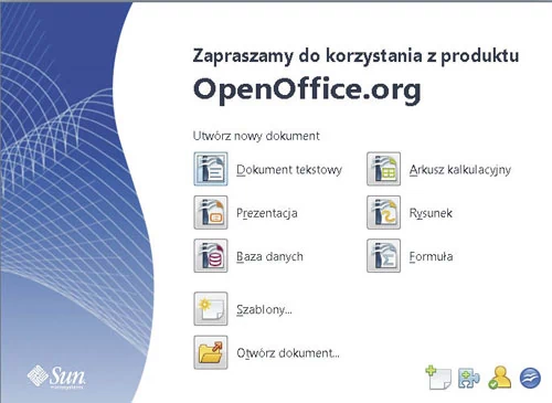 Nowe centrum startowe pozwala uruchomić wybrany program pakietu. Uzupełnieniem jest ikona w zasobniku systemowym, za pomocą której możemy wykonać tę samą operację