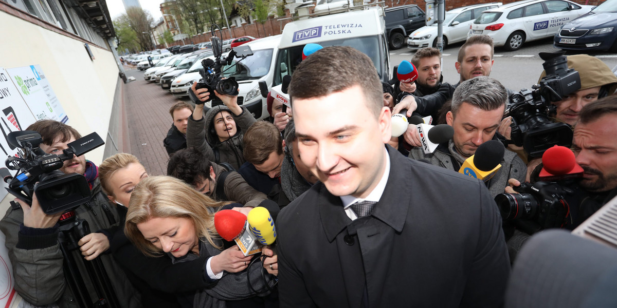 Bartłomiej Misiewicz zrezygnował z członkostwa w PiS