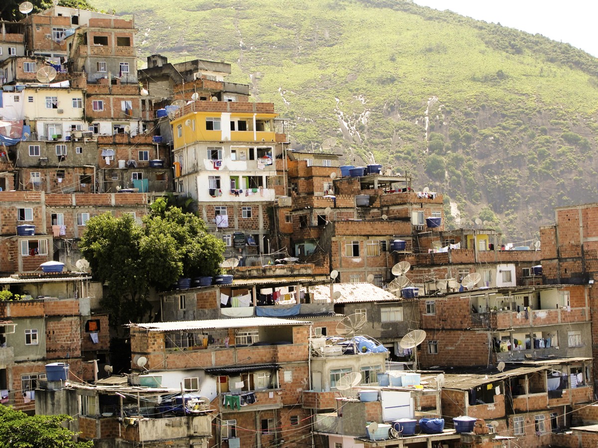 Fawele w Rio de Janeiro