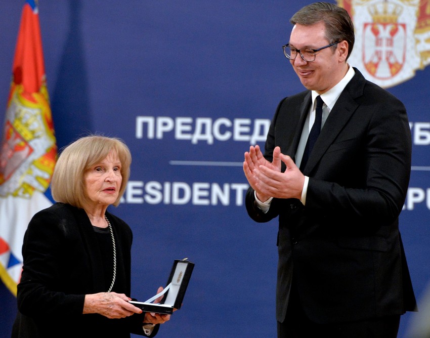 Priznanje je dobila i glumica Mira Banjac