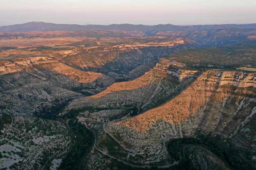 Wąwóz Cirque de Navacelles, Francja