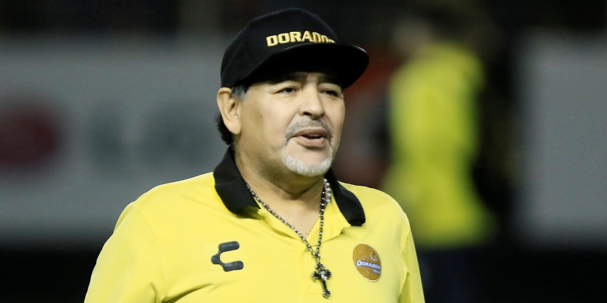 Diego Maradona w ostatnich latach wielokrotnie odwiedzał szpital