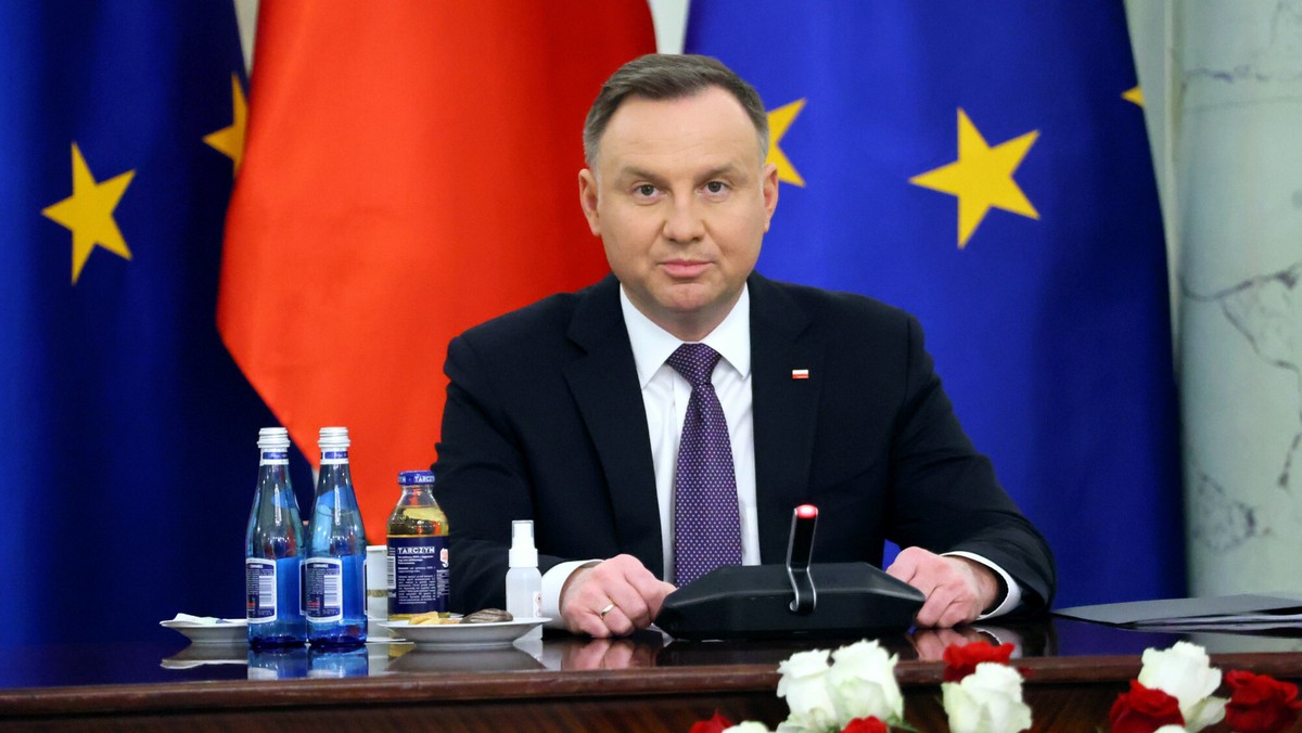 Wojna Rosja-Ukraina. Andrzej Duda chce zwołania Zgromadzenia Narodowego 