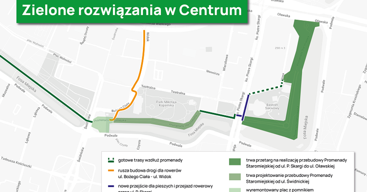 Zielone trasy rowerowe są w modzie