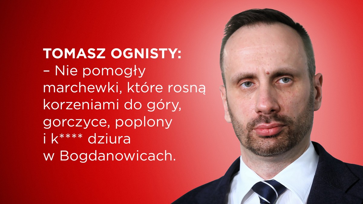 Tomasz Ognisty, asystent Janusza Kowalskiego (na zdjęciu), obiecywał rolnikom pomoc w załatwieniu dzierżawy państwowej ziemi