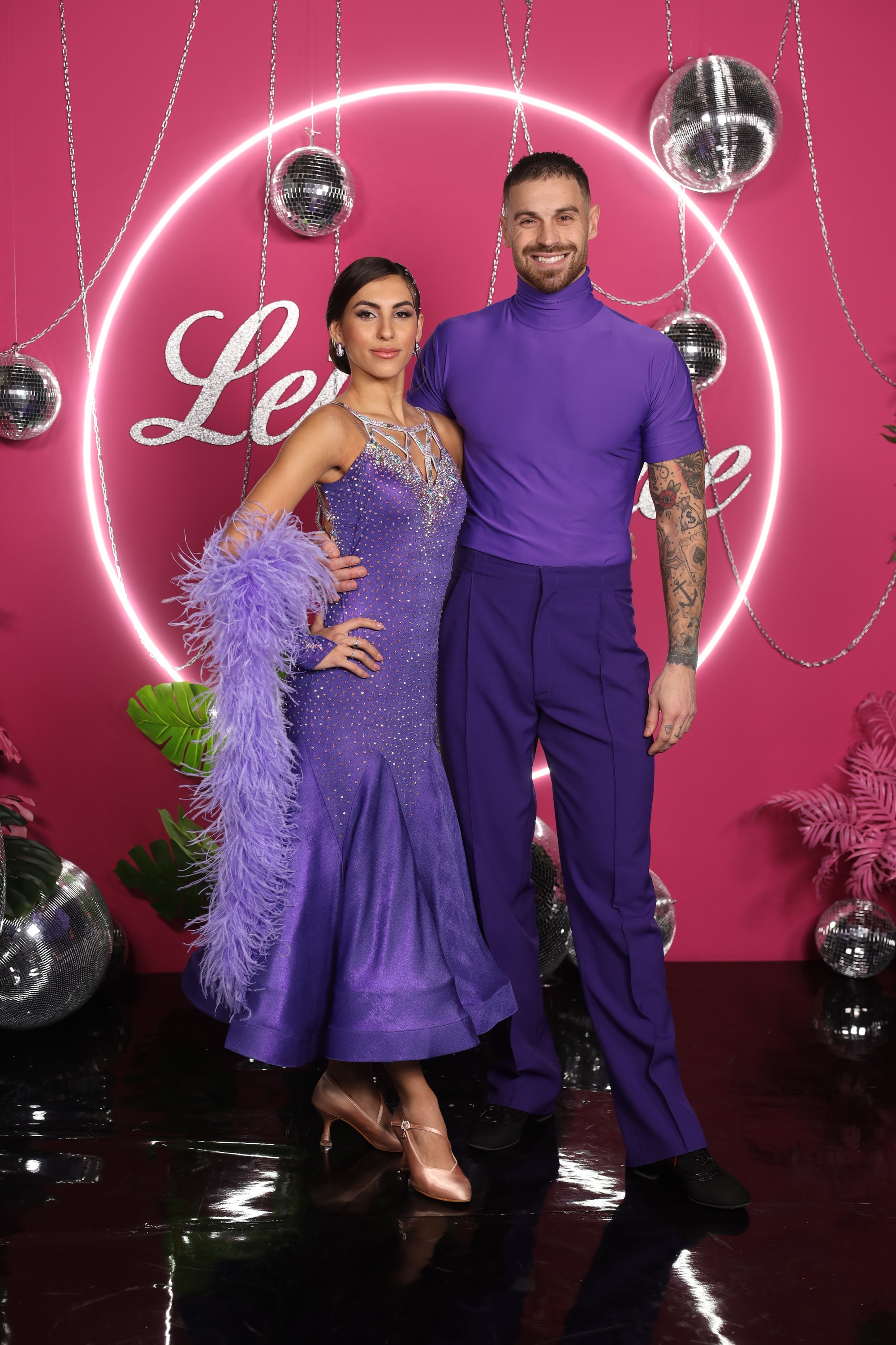 Jasmin Affašová a Adam Šedro v Let's Dance.