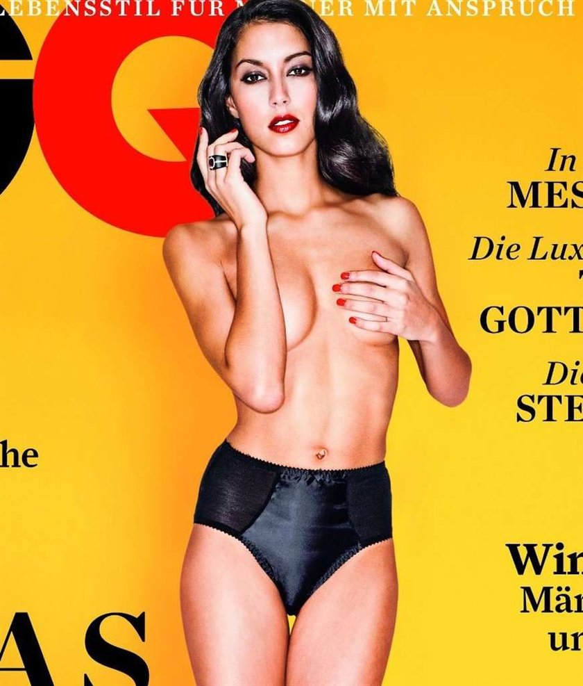 Rebecca Mir GQ 2012 - okładka - Top Model na okładce GQ