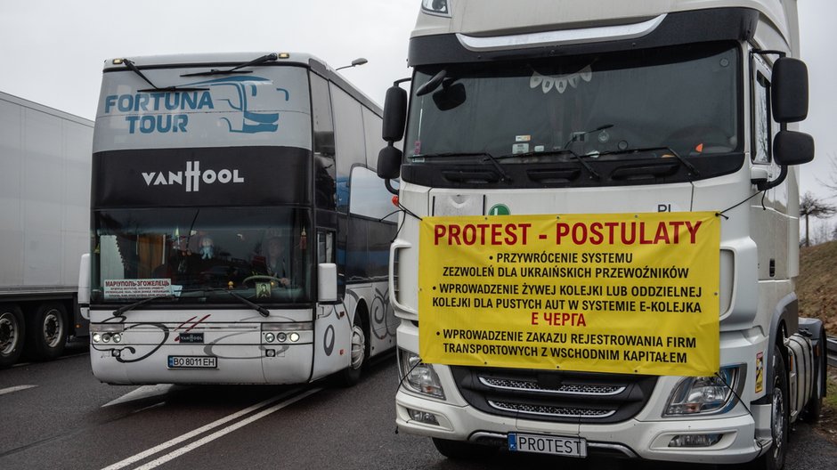 Protest rolników w Hrebennem (zdj. ilustracyjne)