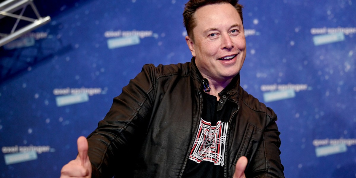 Elon Musk. Szef Tesli i wielki fan gry Cyberpunk 2077