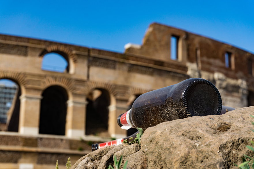 Problem śmieci w Rzymie
