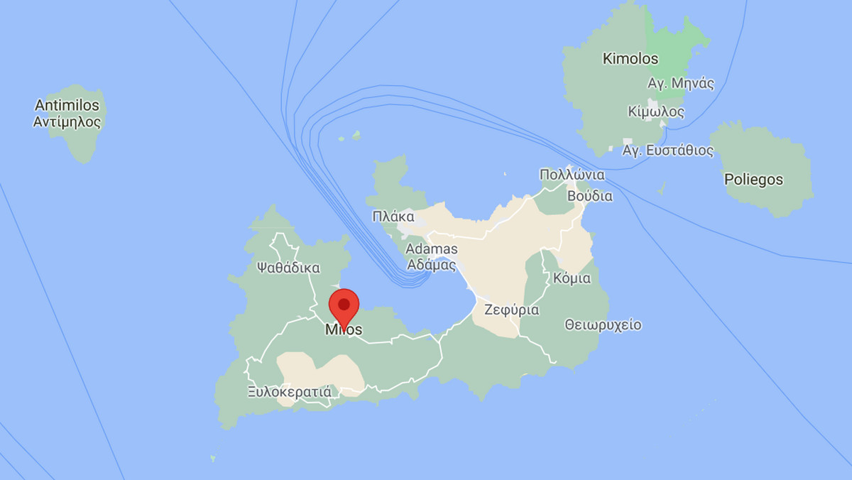 Grecja: łódź zatonęła u wybrzeży wyspy Milos