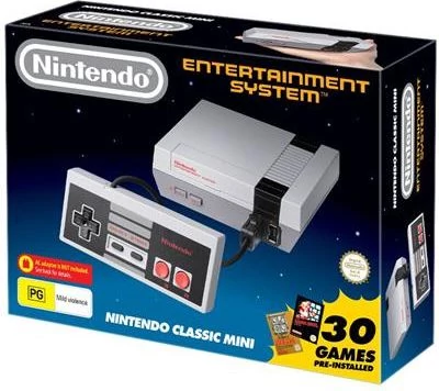 Nintendo Classic Mini NES + 30 gier