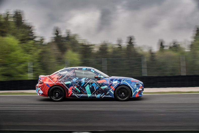 Nowe BMW M2 (2022) podczas testów na Salzburgringu