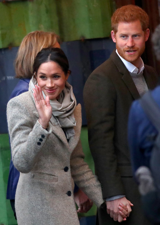 Książę Harry i Meghan Markle w Brixton