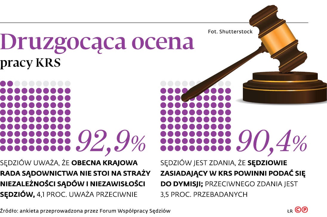 Druzgocąca ocena pracy KRS