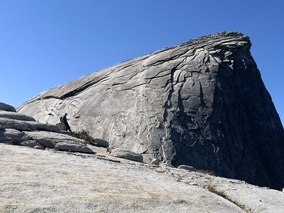 Half Dome, jeszcze troszkę drogi przed nami