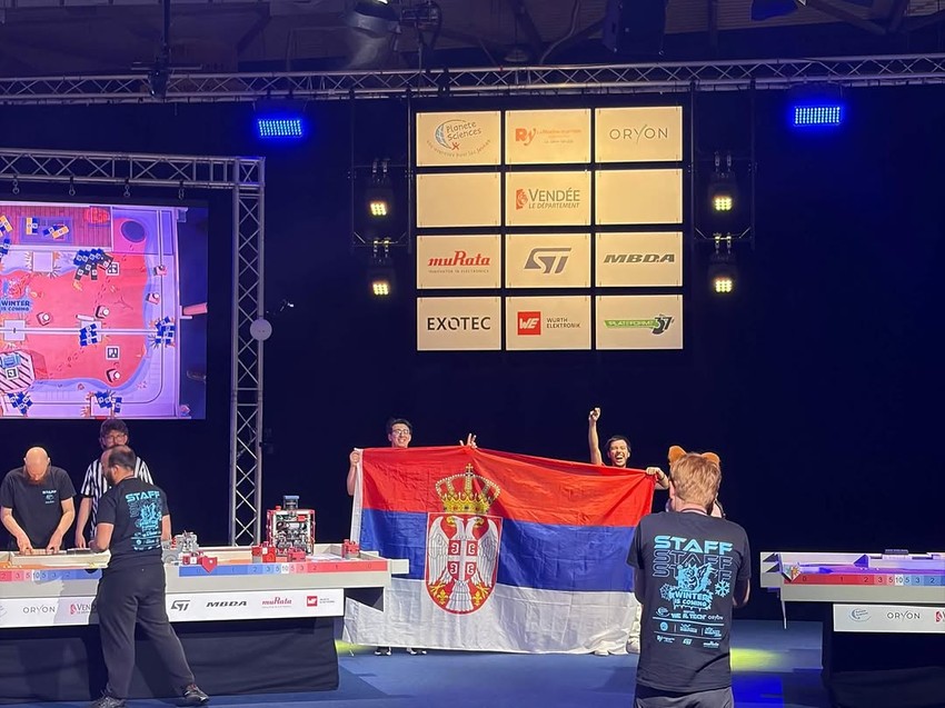 Bronza za tim FTN na Evropskom prvenstvu u robotici