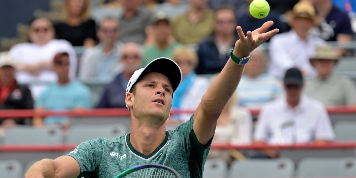 Niestety Hubert Hurkacz  (25 l.) na razie ma pecha do US Open. Nigdy nie przebrnął drugiej rundy