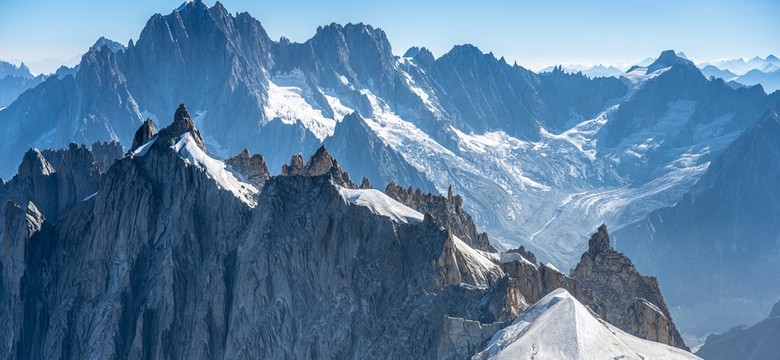 Tragiczny wypadek na Mont Blanc. Bryła lodu przygniotła alpinistę