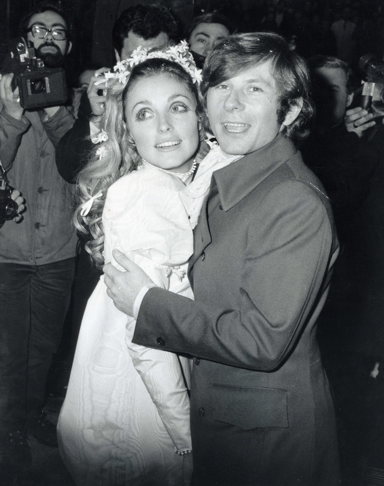 Sharon Tate i Roman Polański w 1968 r.