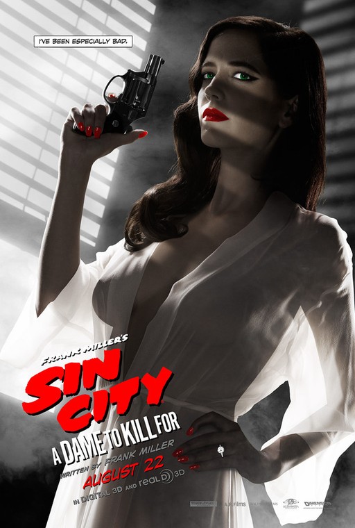 "Sin City 2: Damulka warta grzechu" - plakat