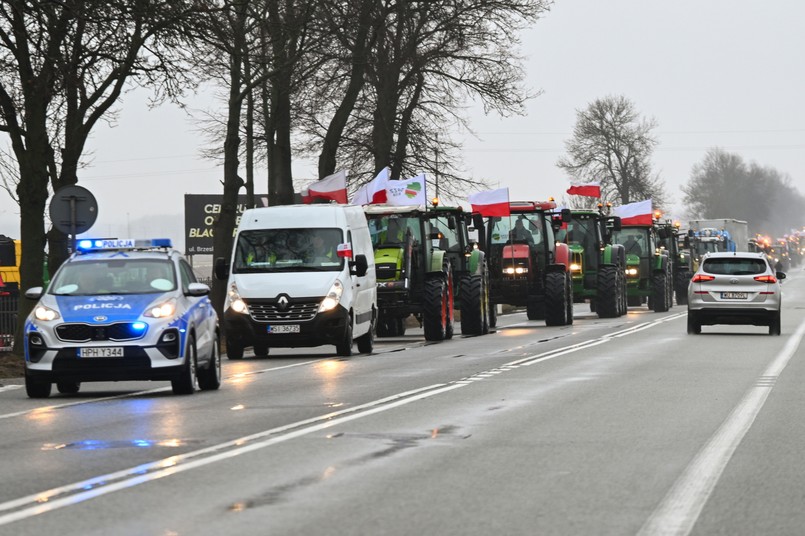 Protest rolników 24 stycznia 2024 roku