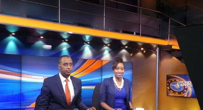 Hussein Mohammed and Janet Mbugua